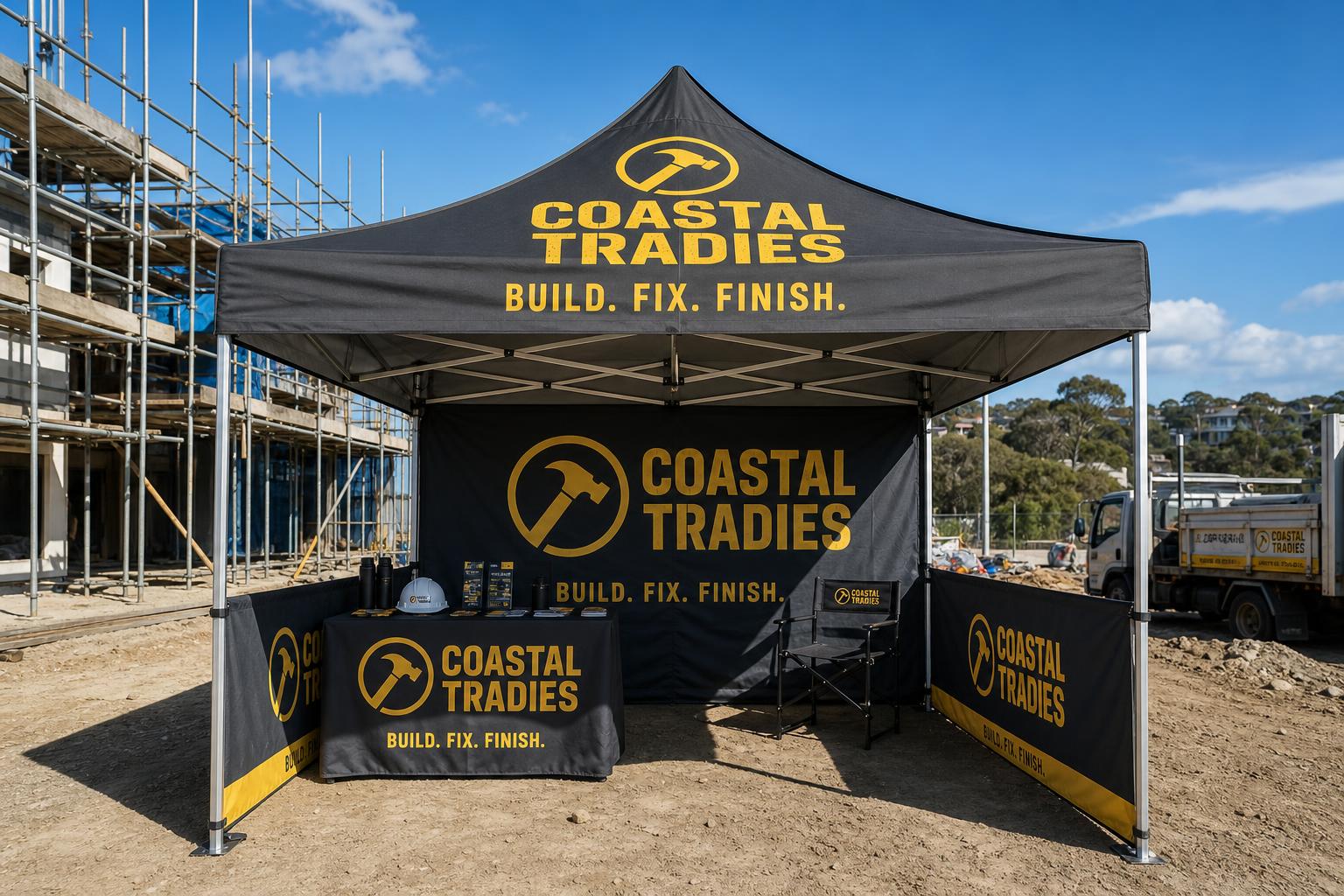 Coastal Tradies marquee